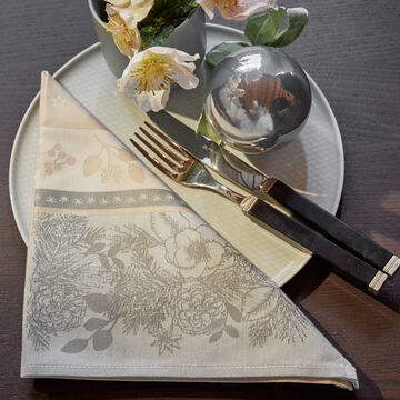 Produktbild für 'Weihnachtliche Jacquard-Servietten, Jacquard-Tischwäsche'