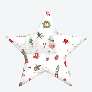 Produktbild f�r 'Weihnachtskissen Xmas &ndash; Sternform, bereits gef�llt'