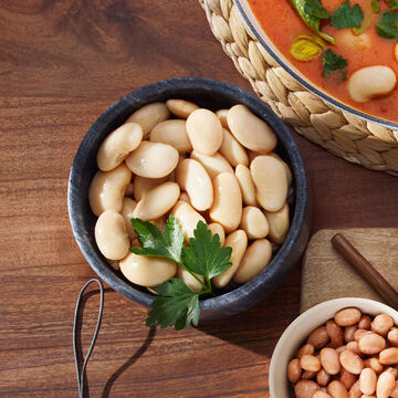Produktbild für 'Weiße Riesenbohnen: Ideal für Salate und Suppen Weiße Riesenbohnen'