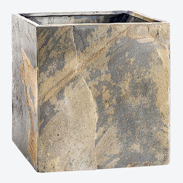 Produktbild fr 'Wetterfeste Pflanzkbel aus edlem Schiefer'