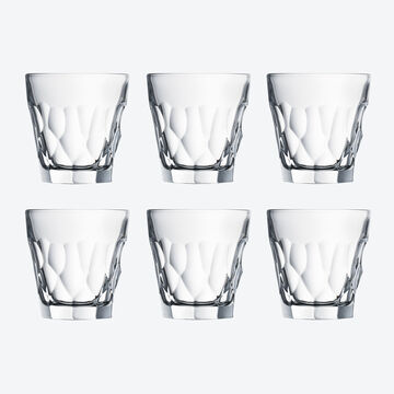 Produktbild für 'Whisky-Becherglas: Elegante Facetten Optik, robust und hochwertig'