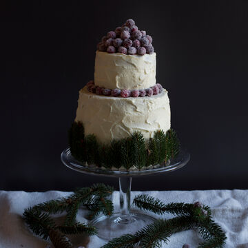 Produktbild für 'Winter Wonderland-Torte mit Cranberrys'