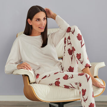 Produktbild für 'Wohlfühl-Pyjamahose aus zertifizierter Baumwolle, Nachtwäsche, Pyjama, Schlafbekleidung, Loungewear, Nachthemd, Schlafanzug'