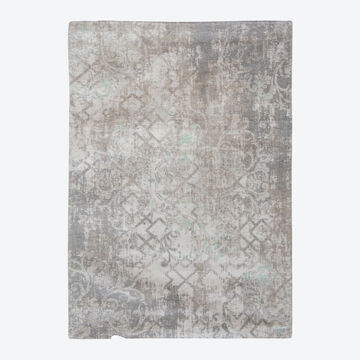 Produktbild für 'Wohnlicher Jacquard-Teppich aus belgischer Weberei'