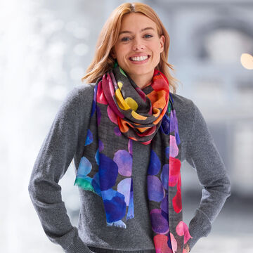 Produktbild fr 'Wollschal mit Seidenanteil - 70/180 cm'