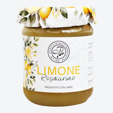 Produktbild für 'Zitrone-Rosmarin-Fruchtaufstrich (80 % Frucht): Kulinarische Alternative zu industrieller Einheitsmarmelade'
