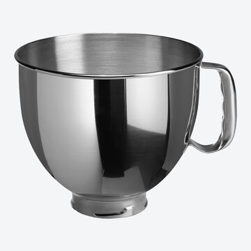 Produktbild für 'Zubehör KitchenAid Küchenmaschine: Robuste Edelstahl-Rührschüssel'