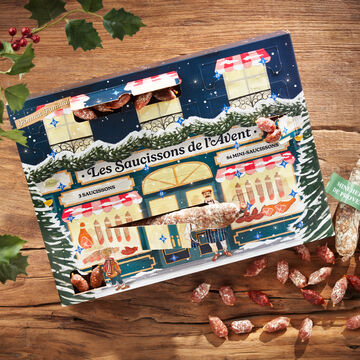 Produktbild fr ' Saucisson-Adventskalender - mit franzsischen Wurstspezialitten, ca. 818 g'