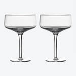 Produktbild für ' Mundgeblasene Cocktail-Kristallgläser: Moderne Eleganz für Ihre Bar'