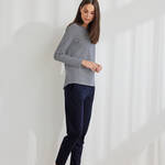 Produktbild fr ' Pyjamahose aus Baumwolle zum Kombinieren – Uni Blau'