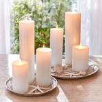 Produktbild fr 'Handgegossene dicke Altarkerzen aus Dnemark'