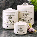 Produktbild fr 'Traditioneller englischer Cottage Vorratstopf hlt Knoblauch lnger frisch'