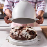 Produktbild für 'Zubehör KitchenAid Küchenmaschine: Brotback- und Rührschüssel mit Deckel'
