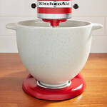 Produktbild für 'Zubehör KitchenAid Küchenmaschine: Brotback- und Rührschüssel mit Deckel'