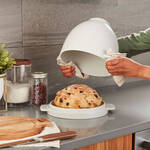 Produktbild für 'Zubehör KitchenAid Küchenmaschine: Brotback- und Rührschüssel mit Deckel'