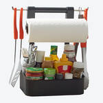 Produktbild fr 'BBQ-Caddy: Umfangreiches Grillzubehr sicher und bequem transportieren'