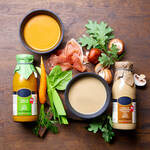 Produktbild fr 'Hocharomatische Gemse-Suppe mit Jamn Ibrico-Schinken'