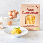 Produktbild für 'BIO-Pasta Campofilone: Gourmet Eier-Fettuccine'