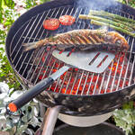 Produktbild für 'XL-Grillwender: Größeres Grillgut schonend lösen und sicher wenden'