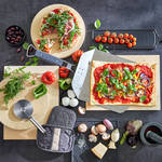 Produktbild fr 'Pizzastein: Noch knuspriger Pizza und Brot backen'