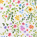 Produktbild fr 'Fleckabweisende Blmchen-Tischdecke mit Faserschutz'