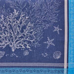 Produktbild für 'Fantasievolle Jacquard-Servietten Ozean'