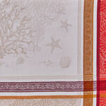 Produktbild für 'Fantasievolle Jacquard-Servietten Ozean'