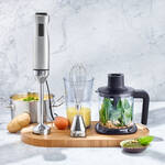 Produktbild für 'Starker Vario-Pürierstab mit Aufsatz-Mixer und Schneebesen'