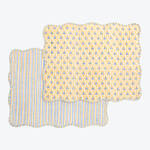 Produktbild f�r 'Stofftischsets aus Bio-Baumwolle, gesteppt, 2er-Set'