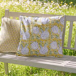 Produktbild f�r 'Kissenh�lle aus Bio-Baumwolle, Dahlien-Motiv, 50/50 cm'