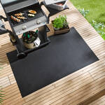 Produktbild für 'Grillmatte: Sicherer Bodenschutz vor Funkenflug und Fettspritzern'