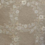 Produktbild für 'Glanzvolle Jacquard-Tischdecke mit Kranzmotiv'
