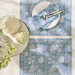 Produktbild fr '2er-Set Tischsets - handbedruckt, 37/50 cm, 100 % Baumwolle'