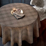 Produktbild fr 'Festlich glitzernde Jacquard-Tischdecke mit Pailletten'