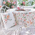 Produktbild fr 'Romantische Kissenhlle mit farblich abgestimmtem Rosen-Arrangement'