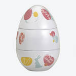 Produktbild fr 'Exquisite Pralinen und Waffelkeks-Mischung in dekorativem Osterei'