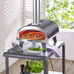 Produktbild für 'Outdoor-Pizzaofen: Perfekt knusprig gebackene Pizza in nur 2-3 Minuten'
