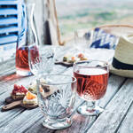 Produktbild fr 'Becherglser Belle le mit Muschel-Dekor'