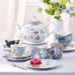 Produktbild f�r 'Kleine Teller zum floralen Mix & Match-Geschirr'