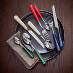 Produktbild fr 'Besteck-Set 4-tlg. aus Edelstahl mit Nylongriffen'