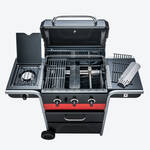 Produktbild für 'Hybridgrill: In Minuten von Gas zu Holzkohle wechseln'