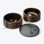 Produktbild fr 'Holz Schmuckkstchen stapelbar - /H ca. 13/12 cm'