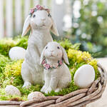 Produktbild fr 'Dekohasen mit Blumenschmuck in sanftem Pastell'