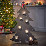 Produktbild für 'Eindrucksvoller Metall-Deko-Tannenbaum'