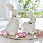 Produktbild für 'Handbemalte Osterhasen-Figur stehend'