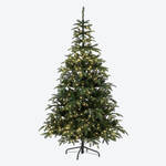Produktbild fr 'Wiederverwendbarer LED-Weihnachtsbaum - nachgebildete Edeltanne mit 400, 600 oder 800 LEDs'