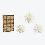 Produktbild fr 'Papiersterne zum Aufhngen - Baumschmuck, 12er-Set,  10 cm'