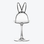 Produktbild für 'Glas-Cloche mit Hasenohren'