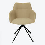 Produktbild fr 'Designer Drehstuhl Loft in Stoffvariante Velours'