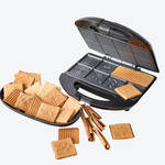 Produktbild fr 'Spezial-Waffeleisen macht hauchdnne Zimtwaffeln mit acht verschiedenen Motiven'